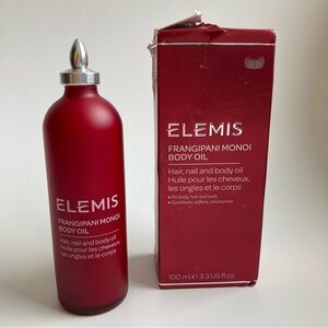 ELEMIS Frangipani Monoi Nourishing Body Oil For Hair Nails & Body New 3.3 Fl Oz